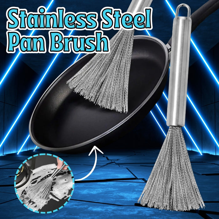 Stainless Steel Pan Brush ™ Zumee