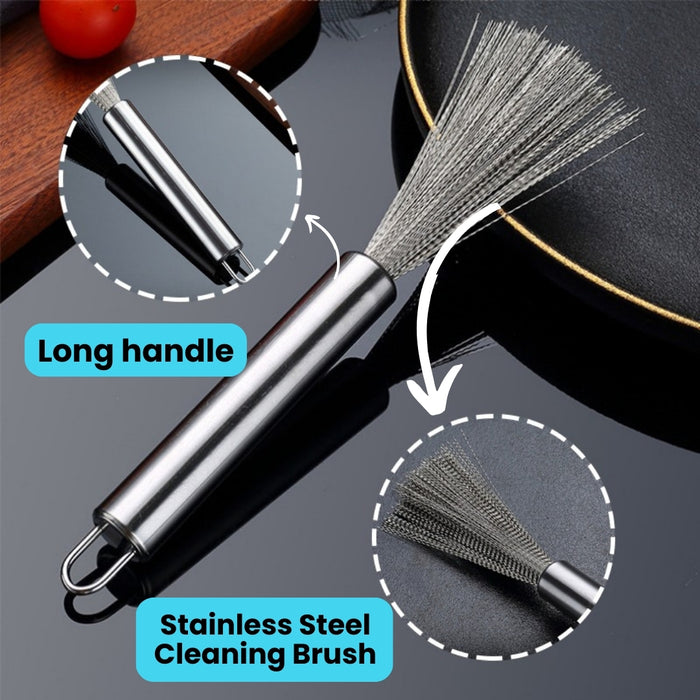 Stainless Steel Pan Brush ™ Zumee