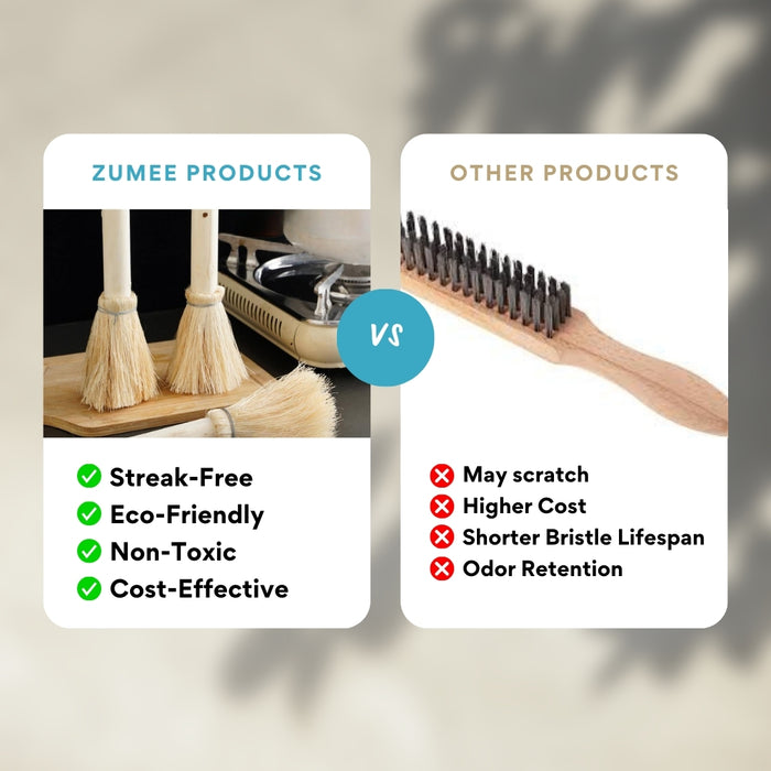 Coconut Palm Pot Brush ™ Zumee