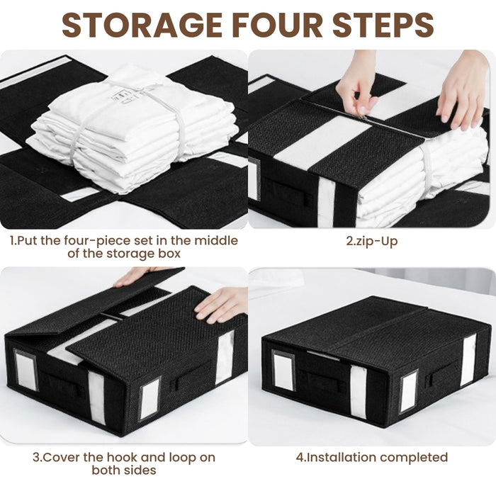 Foldable Bedsheet Organizer ™ Zumee