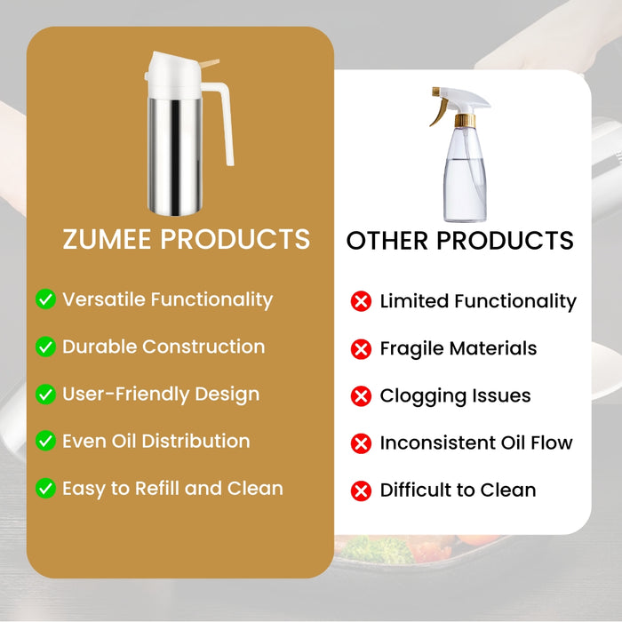 Stainless Steel Oil Sprayer ™ Zumee