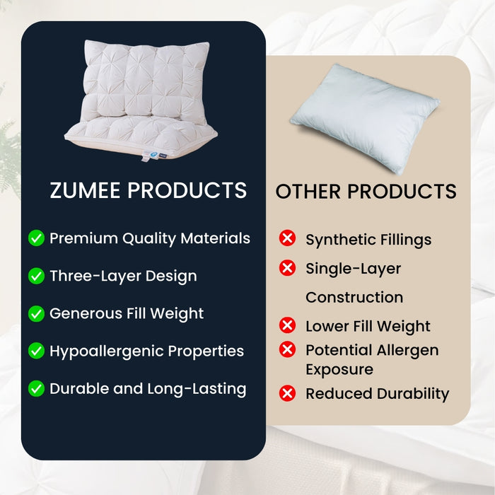 CloudRest Goose Down Pillow ™ Zumee