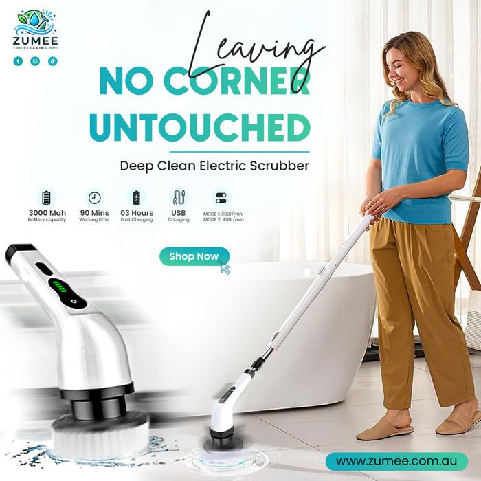 Deep Clean Electric Scrubber ™ Zumee